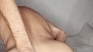 Cute Gay Boy Showing His Monster Dick & Mastebating
