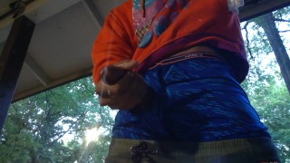You like hard dick and color orange ? In the public!