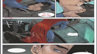 Superman x Batman Comic - Yaoi Hentai Gay Comic Cartoon Animation