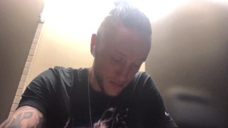 Sneaking A Nut In A PUBLIC Restroom!
