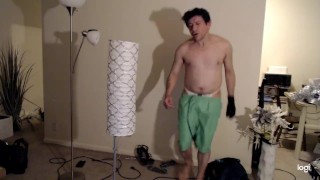 Bad Jock Husband Maolo Jerks Off for A Hot Escort!