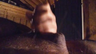 Intense leg shaking orgasm!