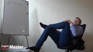 Teacher farts on fat ass obsessed student during detention PREVIEW