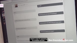 CHEATED on MY WIFE: She reads in living room, I fuck in MARRIAGE BED! (GERMANY) - SEX-FREUNDSCHAFTEN