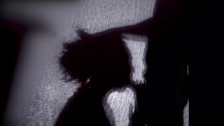 A shadow blowjob 4k - My girlfriend gives me a little gift after a hard day at work