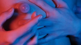 乳首を10時間以上吸引した結果、肥大してメス乳首にｗ