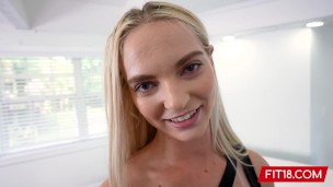 Fit18 - Lana Sharapova - Tall Thicc Blonde Gets Creampie During Casting