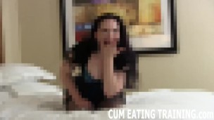 Cum Swallowing Training And CEI Femdom Videos