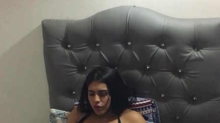 my neighbor's bitch sends me a video where you can see her whole vagina