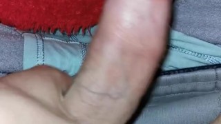 Sneaky late night wank 
