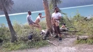 Threesome - A walk in the woods