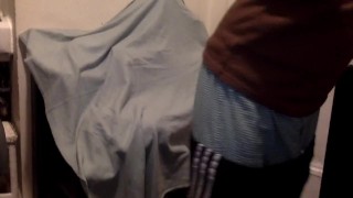 Sagger Gets Boner and Caught Jerking Off