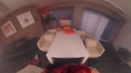 Halloween anal 3Some With Jennifer Mendez and Little Eliss VR Porn