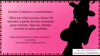 JOI Especial halloween. Te ordeñan 6 veces como esclavo sexual. JOI completo y español.