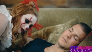 Step Siblings Caught - If your stepsister dressed as a clown, would you fuck her? - S18:E9