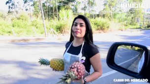 CARNEDELMERCADO - latina Salesgirl Devora Robles Jumps Hard On Cock And Loves It - MAMACITAZ
