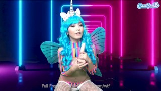 Asian Big Tits Marica Hase rides Sybian and masturbates to wild orgasm
