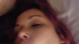 My cock in her mouth puts her in heaven