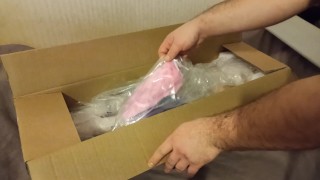 Unboxing Asian Mini Sex Doll - Nicole 80cm