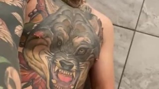 Jerking at the gym