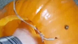 Jack-off-Lantern - HALLOWEEN PUMPKIN FUCK - 