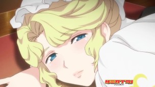 Hentai Pros - Blonde Maid Maria, Sweetly Takes Care Of Every Single One Of Her Customer's Needs