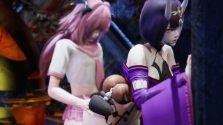 [FATE] Astolfo x Shuten Douji 3D HENTAI