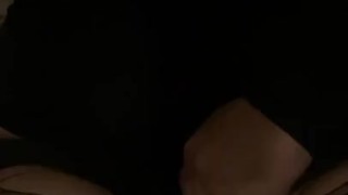 Teasing my PUSSY through my tights