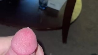 Big cock pulling out penis plug from urethra 