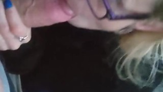 Rae-LynMyPussy sucks me off under a bridge by the river