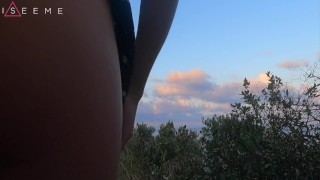 Quick sex with a hot tanned model this summer - ISEEME