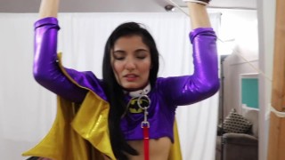 Viva Athena/Candy White “Batgirl Solo 1-3” Bondage Doggystyle Cowgirl Oral Facial Blowjobs