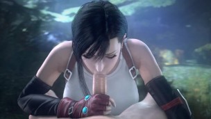 Tifa Lockhart blowjob - Final Fantasy (noname55)
