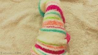 Dirty talk, showing you my feet, and thinking of your cum on them! 