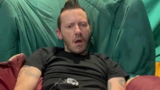 Beermunkie tattooed whites trash punk beats that beautiful cock real quick 