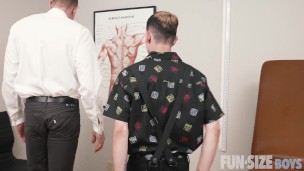 FunSizeBoys - Horny twink patient gets bred by aroused daddy doctor