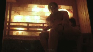 Wet Lotus & DickTator steamy sauna session