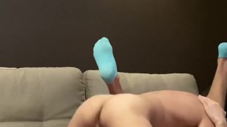 Bareback hard fuck my friend with a big cock 