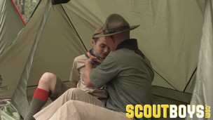 ScoutBoys - hot, hung scoutmaster seduced by smooth, randy Boy Scout