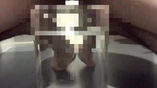 【series:masturbation】cumshot in the water（with ejaculation）
