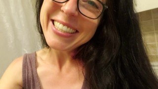 Nerdy Faery's White Sweaty Cummy Piss Panties