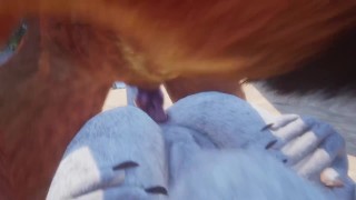 Two Gay Male Lions Creaming Each Other (POV & Paw Shots) | Wild Life Furries