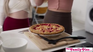 MyFamilyPies -"Sit you ass down with your tiny pecker and wait until we finish our dessert"