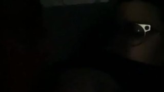 Lesbian Nipple play tease while watching TV