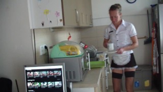 young shy housegirl fucked by her boss