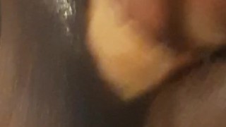 Naughti Kitti Shhh, don't wake up the roomie, she quietly plays with her favorite toy, Part 3 of 3