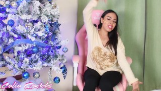 chupando mis pies | outfit navideño