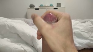 amateur Boy Big Cock Masturbation In The Morning With Massive Squirting Cumshot