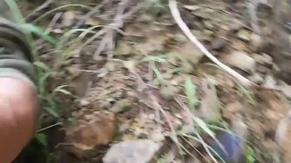 Getting horny beside the River 