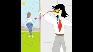 Sex Animation of Solo Male Masturbation while Fantasizing about Women